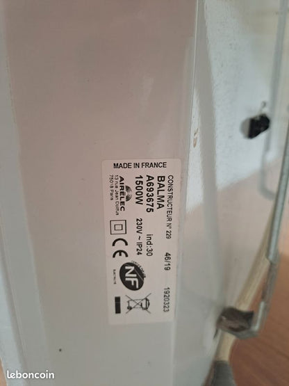 BALMA 1000W VERTICAL GRIS